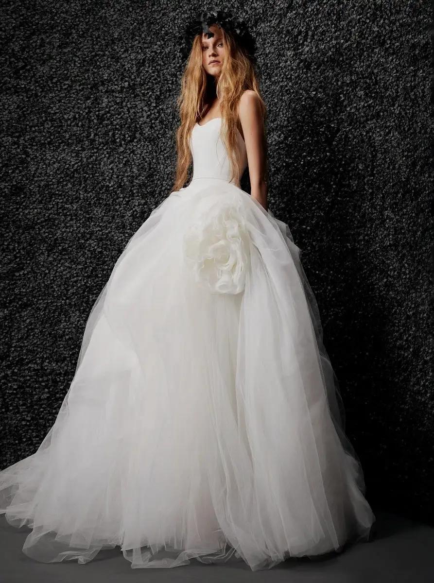 Model wearing a Couture Bridal Gown