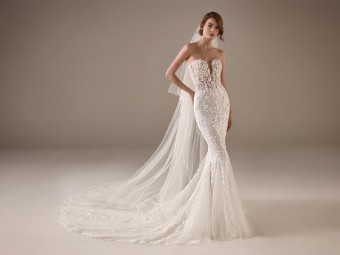Pronovias #Jameela #0 default Off White/Crystal thumbnail