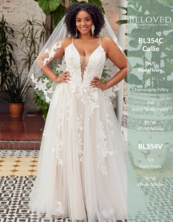 Beloved by Casablanca #BL354 - Callie #4 default Champagne/Ivory thumbnail