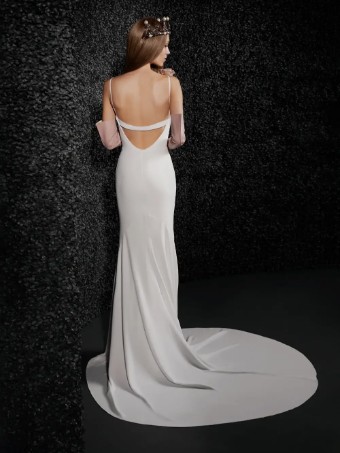 Vera Wang Bride #Amandine - Crepe with Shapewear #1 thumbnail