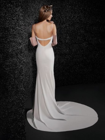 Vera Wang Bride #Amandine - Crepe with Shapewear #1 thumbnail