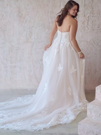 Maggie Sottero #BRITNEY (22MC932A01 - Unlined Bodice, Glitter Tulle 3) #1 thumbnail