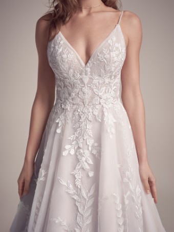 Maggie Sottero #MICHELLE (22MT908A01 - Unlined Bodice, Plain Tulle) #5 thumbnail