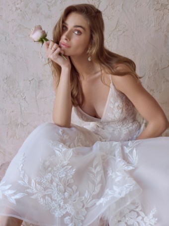 Maggie Sottero #MICHELLE (22MT908A01 - Unlined Bodice, Plain Tulle) #0 default thumbnail