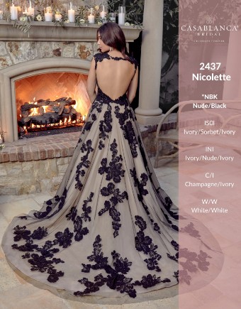 Casablanca Bridal #2437 - Nicolette #5 thumbnail