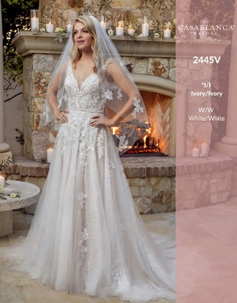Casablanca Bridal #2445 - Lucy #1 thumbnail