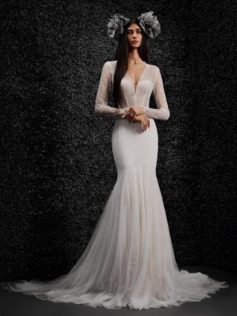 Vera Wang Bride #Monique #0 default Off White/Nude thumbnail