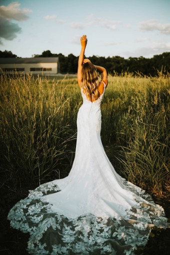 Stella York #7457CR #1 Ivory thumbnail