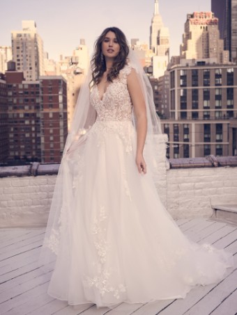Maggie Sottero #Bernadette 23MK057A01 #0 Ivory thumbnail