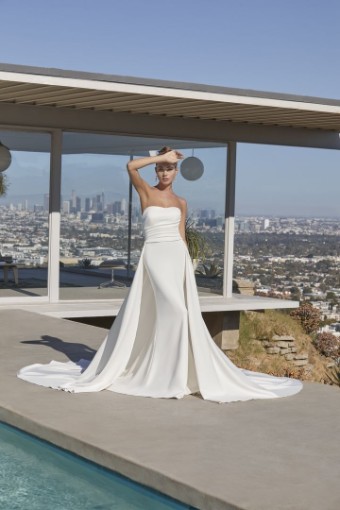 Casablanca Bridal LeBlanc #LE122 #1 default Ivory thumbnail