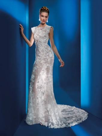 Pronovias #Edeline #0 Off White/Creta/Nude thumbnail