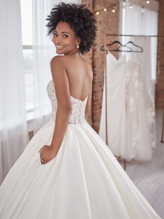 Sottero and Midgley #Zulima-22SV561B01 #1 Ivory/Silver Accent thumbnail