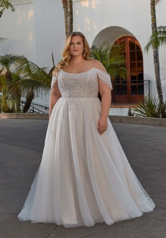 Morilee #3399 Luna #0 Ivory/Ivory thumbnail