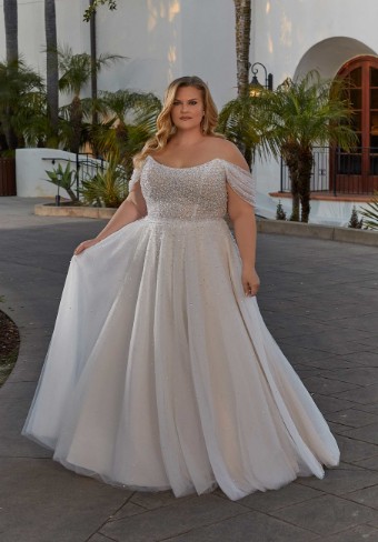 Morilee #3399 Luna #6 Ivory/Ivory thumbnail
