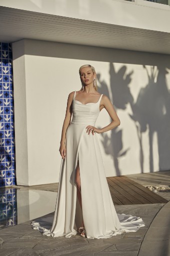 Casablanca Bridal LeBlanc #LE130 #0 Ivory/Ivory thumbnail