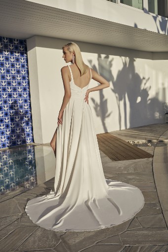 Casablanca Bridal LeBlanc #LE130 #1 Ivory/Ivory thumbnail