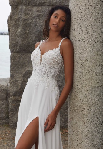 Morilee #12621 #0 Ivory/Honey thumbnail