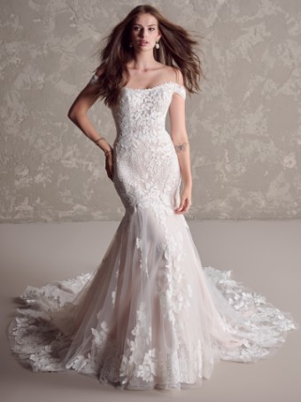 Maggie Sottero #CAMBRIA (24MS242A01) #0 default All Ivory (gown with Ivory Illusion) thumbnail
