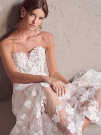 Maggie Sottero #DEMETRIA (24MS185A01) #1 All Ivory (gown with Ivory Illusion) thumbnail