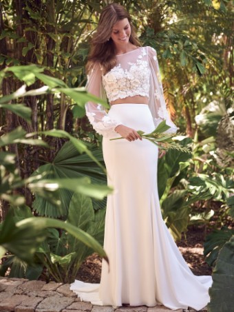 Maggie Sottero #ARIANA (24MW248A01 - Two-piece) #0 default Ivory thumbnail