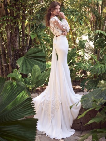 Maggie Sottero #ARIANA (24MW248A01 - Two-piece) #3 Ivory thumbnail
