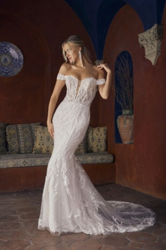 Casablanca Bridal #2554FB #0 Ivory/Sorbet/Nude/Ivory thumbnail