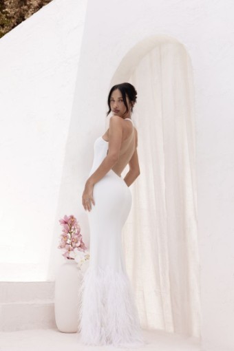 Casablanca Bridal LeBlanc #LE139 VOULA #1 Ivory/Nude/Ivory thumbnail