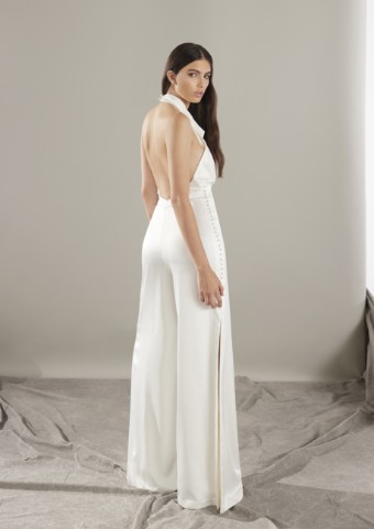 Pronovias #Tenley Jumpsuit #1 Off White thumbnail