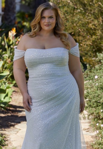 Morilee #3393 Lyrica #2 Ivory thumbnail