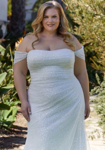 Morilee #3393 Lyrica #1 Ivory thumbnail