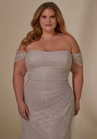 Morilee #3393 Lyrica #7 Ivory thumbnail