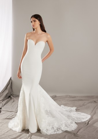 Pronovias #Ryke with Shawl #2 Off White thumbnail