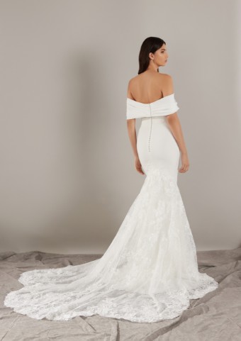 Pronovias #Ryke with Shawl #1 Off White thumbnail