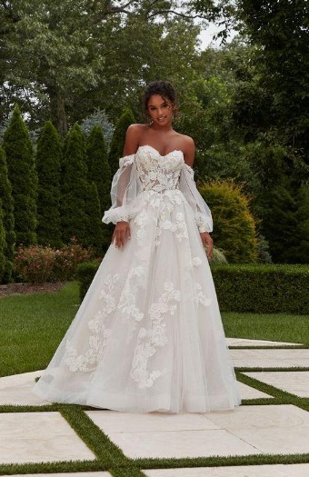 Morilee #2621 - Primrose #0 Ivory/Champagne/Honey thumbnail