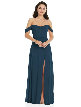 Dessy #3105 #0 Atlantic Blue thumbnail