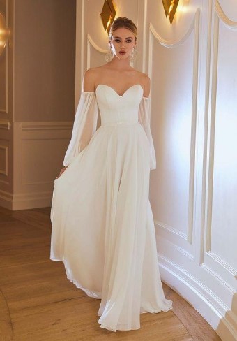 Morilee #15075 #0 Ivory thumbnail