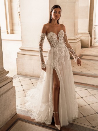 Elysee By Enzoani #Faith #0 default Ivory/Ivory/Nude thumbnail
