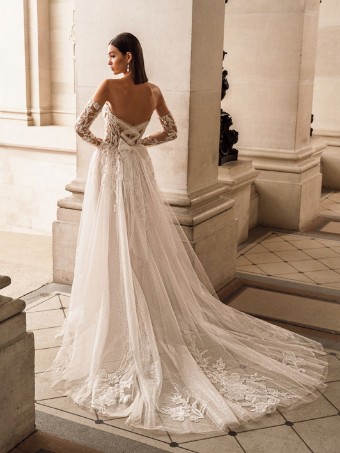 Elysee By Enzoani #Faith #1 Ivory/Ivory/Nude thumbnail