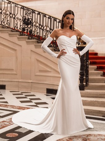Elysee By Enzoani #Fifi #0 Ivory/Nude thumbnail
