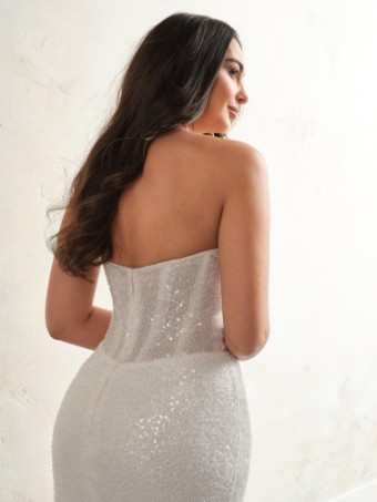 Maggie Sottero #Ashley #2 Ivory (gown with Ivory Illusion) thumbnail