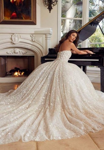 Morilee #1370 #3 Ivory/Honey thumbnail