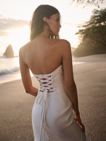 Sottero and Midgley #JASPER (24SC205B01) #3 All Ivory (gown with Ivory Illusion) thumbnail