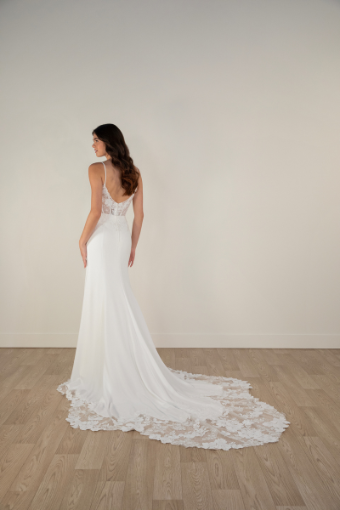 Stella York #7868 #1 (IV-PI) IVORY LACE OVER PURE IVORY GOWN thumbnail