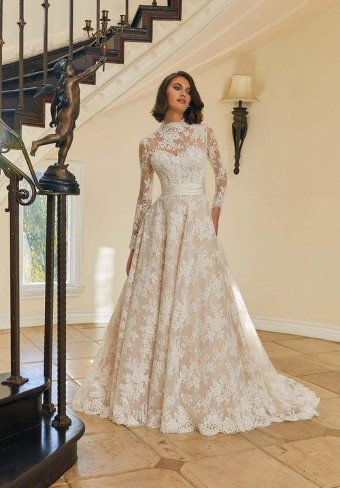 Morilee #1366 #0 Ivory/Honey thumbnail
