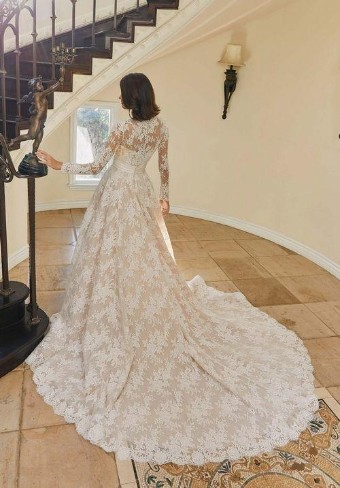 Morilee #1366 #2 Ivory/Honey thumbnail