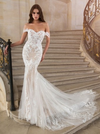 Elysee By Enzoani #SARAIAH #0 Ivory thumbnail