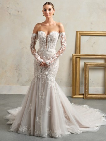 Sottero and Midgley #Faith (24SC823A01) #0 Ivory/Beige thumbnail