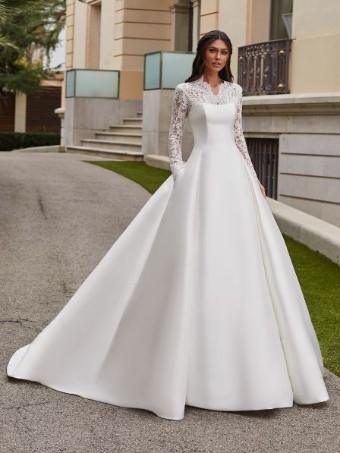 Pronovias #Jory - Dress Only #0 Off White thumbnail
