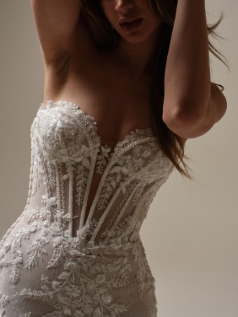 Maggie Sottero #BENJIE (25MB271A01) #4 default All Ivory (gown with Ivory Illusion) thumbnail