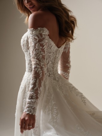 Maggie Sottero #RITA (25MZ359A01) #3 All Ivory (gown with Ivory Illusion) thumbnail
